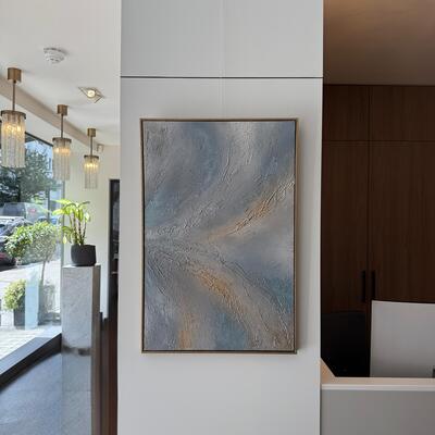 Ocean Waves by Box Art Interiors