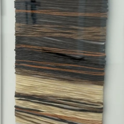 Woven Triptych by Box Art Interiors