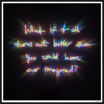 What if...Rainbow diamond dust  by Lauren Baker