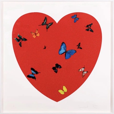All You Need is Love Love Love by Damien Hirst