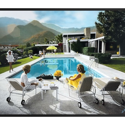 Poolside Gossip Original  by Nick Holdsworth 